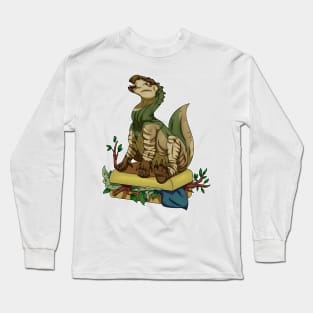 Traveling Dinosaur Long Sleeve T-Shirt